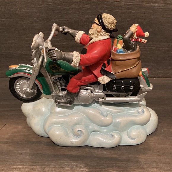 Harley-Davidson “Santa’s Sled” Limited Edition Figurine-vintage 1998 - Picture 4 of 12